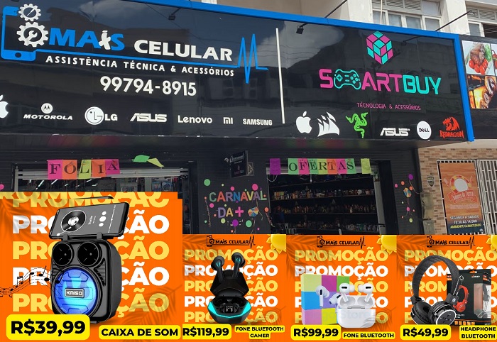 Só R$ 39,99: Grande liquidação de muitos produtos na Mais Celular
