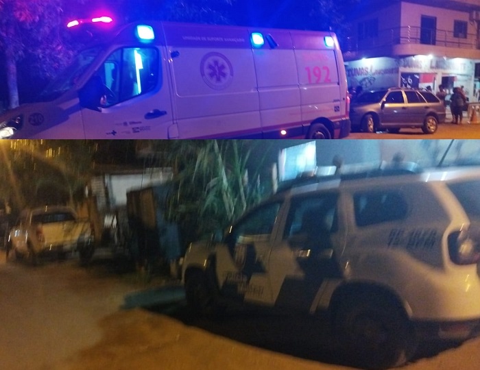 Homem é baleado em Urussuquara. Samu prestou socorro