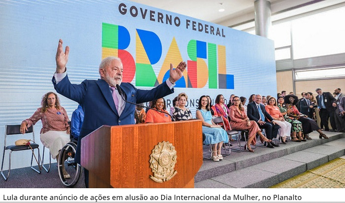 Projetos para mulheres anunciados por Lula são da época de Bolsonaro e Temer