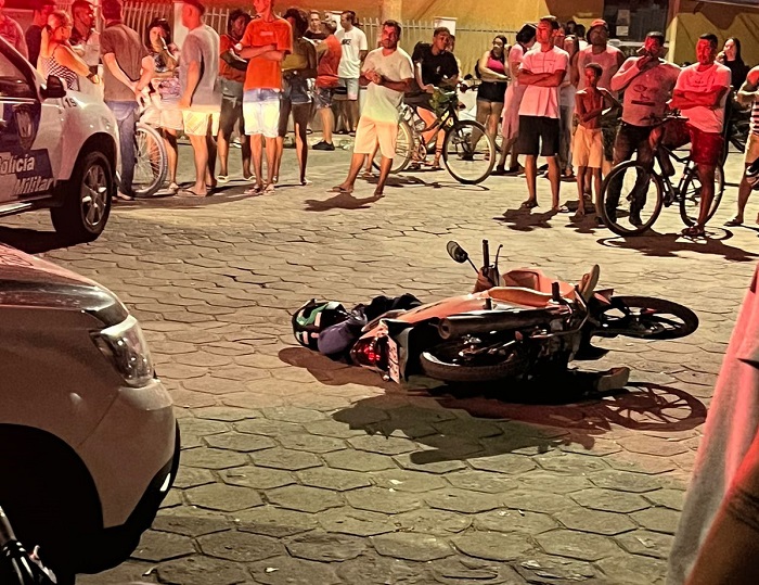 Jacupemba: Homem é baleado e cai sobre moto, afirmam testemunhas