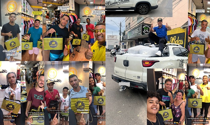 Chegou estoque! Compre e ganhe mais 1 peça de roupa continua até sábado na Meireles Modas
