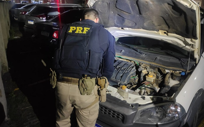 4 prisões e carro recuperado em Aracruz. Ação integrada da PRF, PC e município 