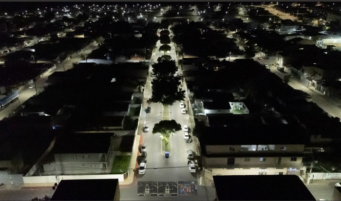 Bairro São José ganha nova iluminação com tecnologia de led