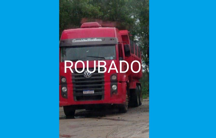 Larápios furtam caminhão no bairro Aviso