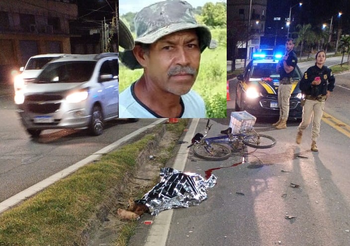 BR-101: Ciclista que morreu em acidente em Linhares era de Jataipeba