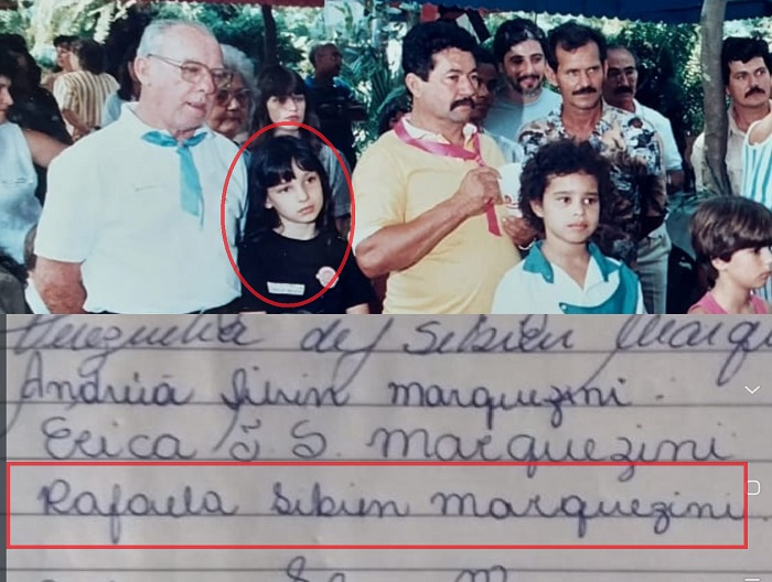 Olha a Rafaela Marquezini no “tbt” enviado para o Eu VI em Linhares