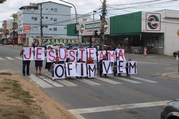Cena diferente na BR-101, em Linhares