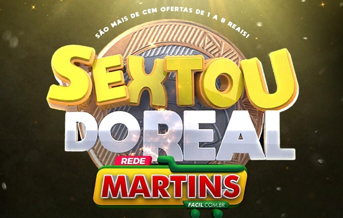 Sextou do Real com uma listona no Martinsfácil. São mais de 100 produtos na lista!