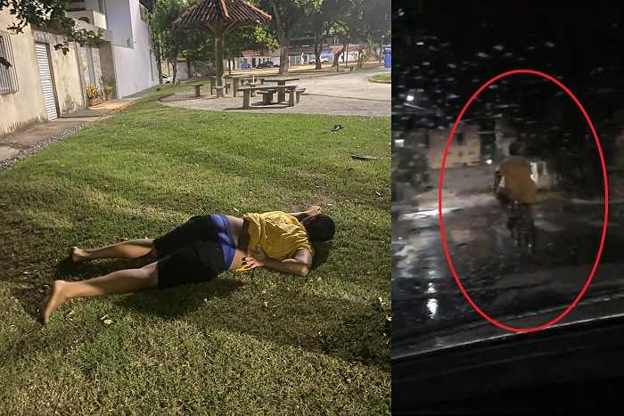 Trollou: Cena que simula homicídio em praça de Linhares revolta leitores
