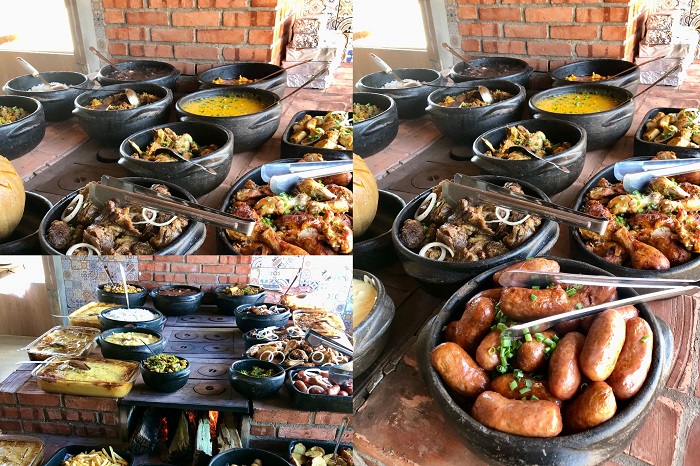 Almoço no fogão a lenha, lugar paradisíaco, com entrada de graça nesse feriadão em Linhares