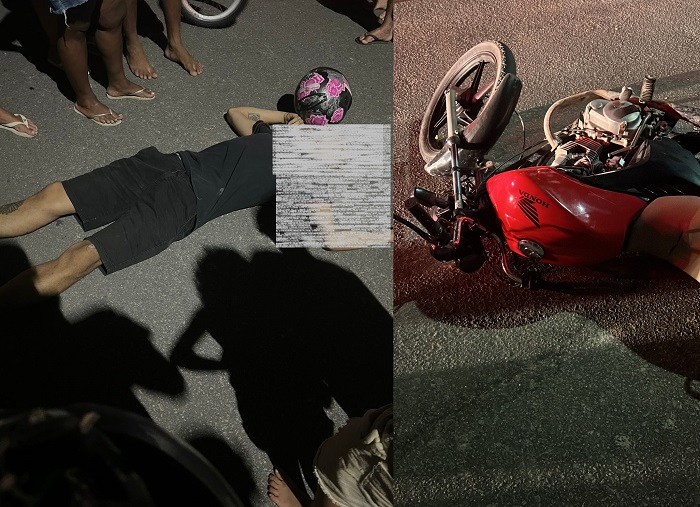 Homem é morto e tem arma roubada em Linhares. Ele estava de moto