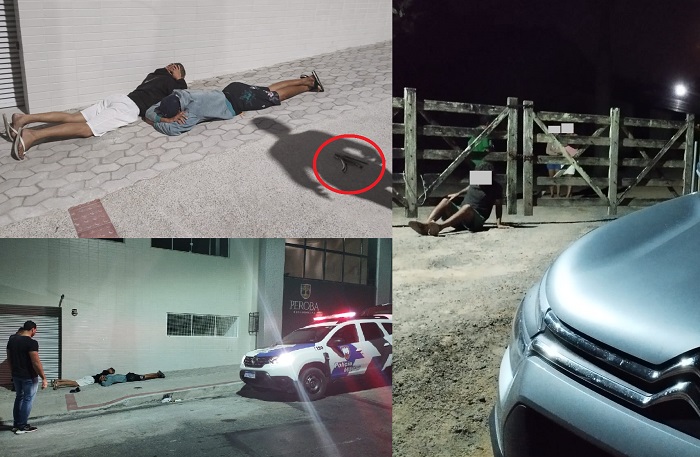 Larápios em apuros no Centro e interior de Linhares