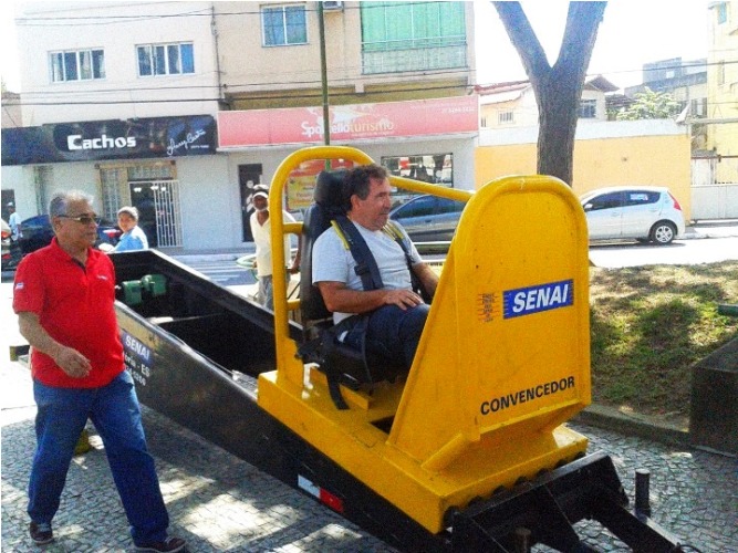 Semana Nacional do Trânsito: Linharenses sentem na pele a força de um acidente automobilístico