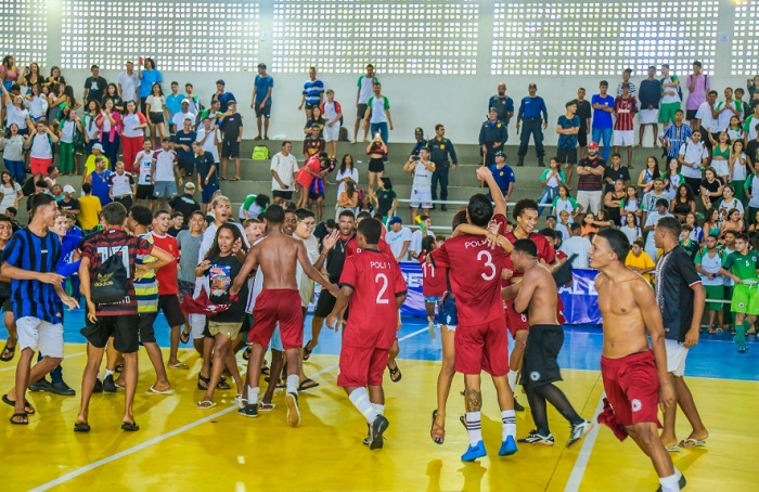 Jogos Escolares fase municipal: Confira a classificação das categorias do Futsal