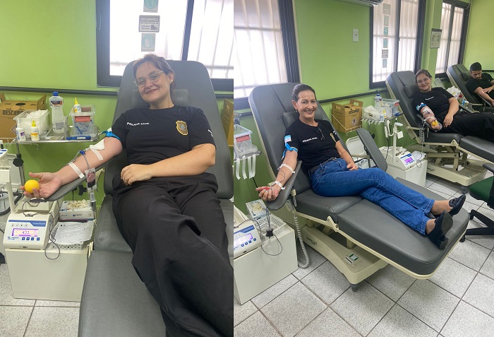 Quando policiais civis doam até o sangue a Linhares