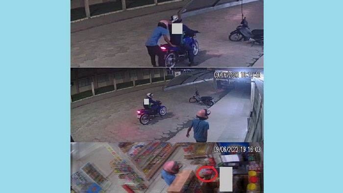 Criminosos de moto assaltam padaria no Interlagos, Linhares