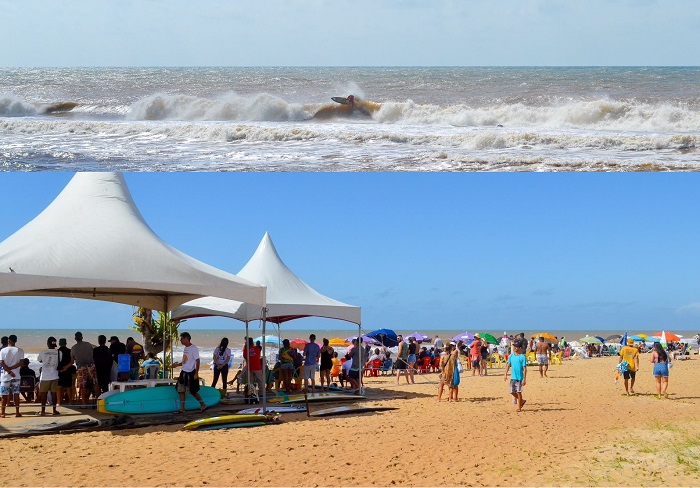 Longboard e SUP surf: Recorde de atletas no Circuito Brasileiro, no Pontal do Ipiranga