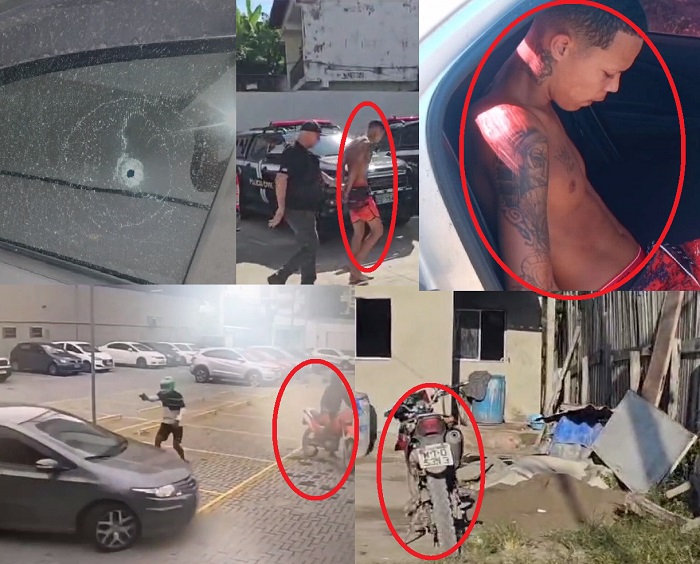 Preso suspeito de atirar contra vítimas de dois roubos em Vila Velha