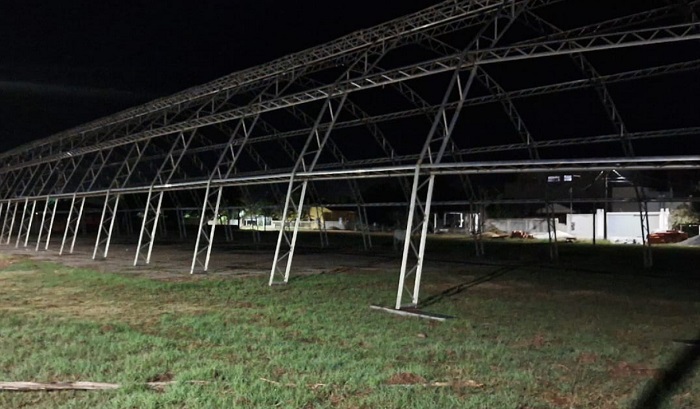 E vem aí, o Forró Pontal 2023. Estruturona está praticamente pronta