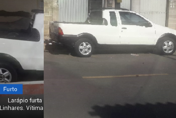 Ladrão esquece documentos dentro de carro ao abandonar o veículo em Linhares