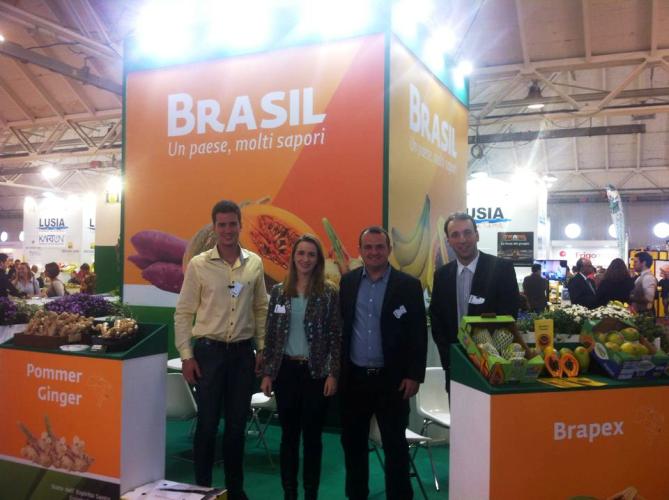 Na Itália: mamão linharense faz sucesso na MacFrut
