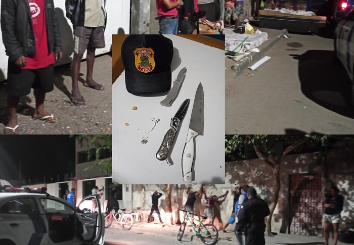 GCM apreende drogas, armas e cumpre mandado de prisão em Linhares