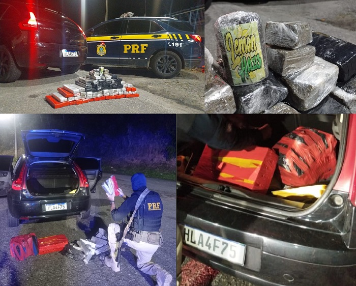 Agostou! E vejam o que a PRF apreendeu na BR-101