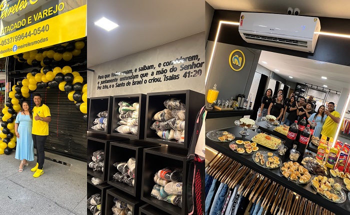 Inaugurou! Nova Meireles Modas chega chegando, com muitas promoções em Linhares