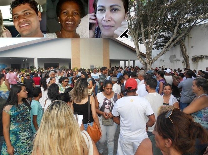 Tristeza coletiva: amigos e parentes dão adeus às cinco vítimas de acidente na ES-348