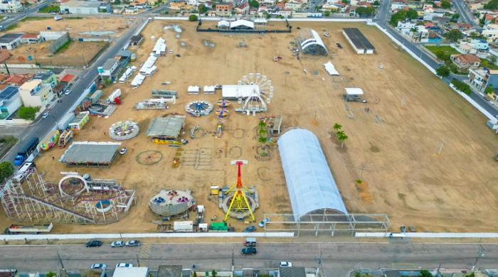 Expolinhares: Vejam como está a sede do evento que movimentará a economia de Linhares