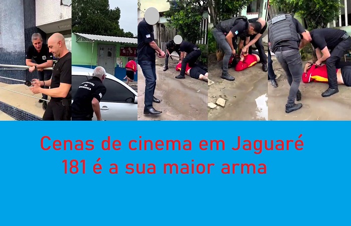 Pega ele! Detalhes das cenas de cinema em Jaguaré. Abner era procurado pela justiça