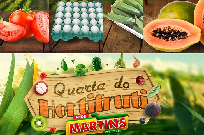 Imperdível a lista fa Quarta do Hortifrúti no Martins. Leve saúde para a sua casa!