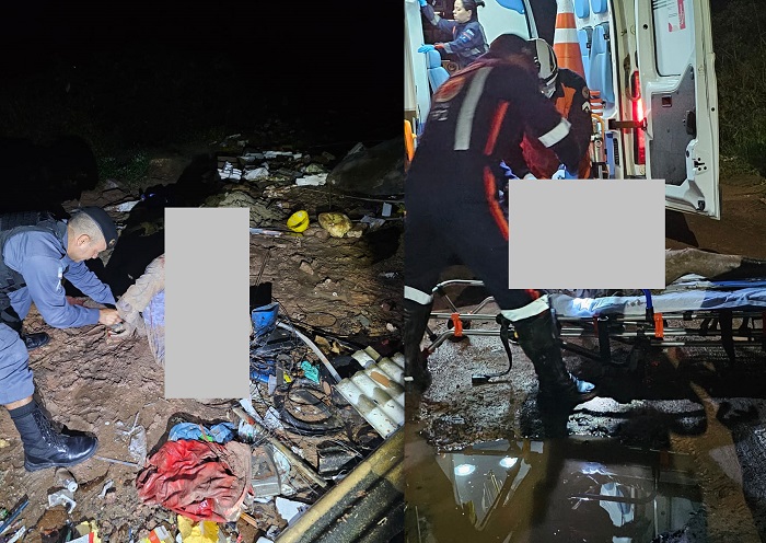 Homem é sequestrado, baleado e socorrido sujo de sangue e lama em Linhares