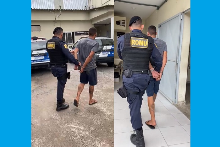 GCM prende homem no bairro Shell, Linhares. Ele estava com mandado em aberto
