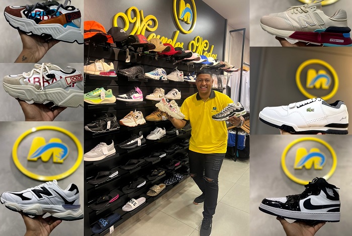 Ganhe 3 pares de meia ao comprar 1 de tênis na Meireles. Centro de Linhares