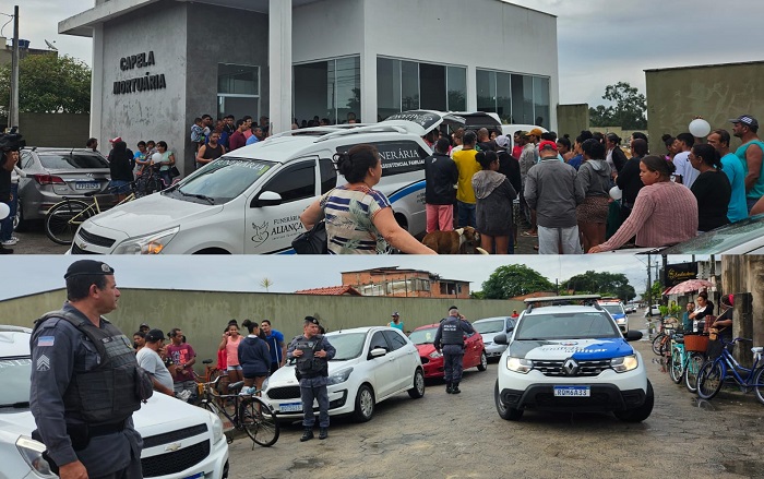 Comoção na chegada de corpos de adolescentes para sepultamento em Sooretama
