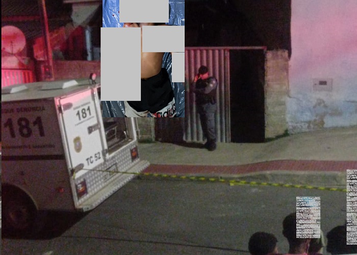 Adolescente assassinado em Linhares. Tinha só 16 anos, e foi morto dentro de casa