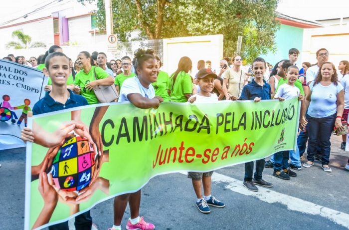Caminhada da Inclusão: Vá de branco, Linhares abraça a causa