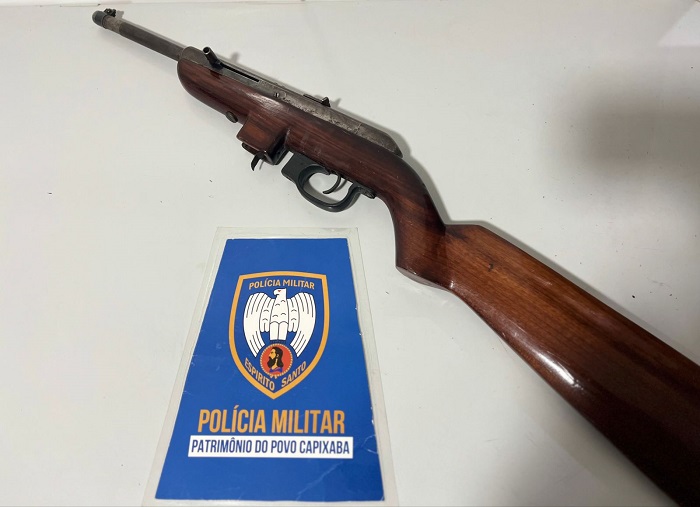 Bebedouro: Arma apreendida e homem detido às margens da BR-101, Linhares