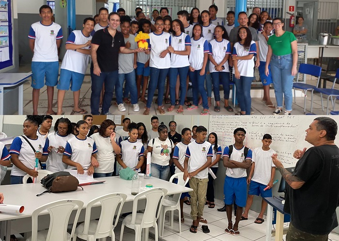 Ifes: Estudantes de Povoação visitam o Campus no Aviso, Linhares
