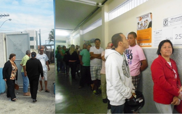 Eleições 2014: Grande movimento no Castelo Branco. Nem tomei café, diz candidato