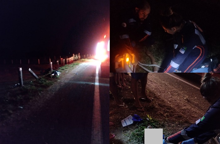 Mortes na Estrada do Pontal: Roda de moto se soltou no grave acidente