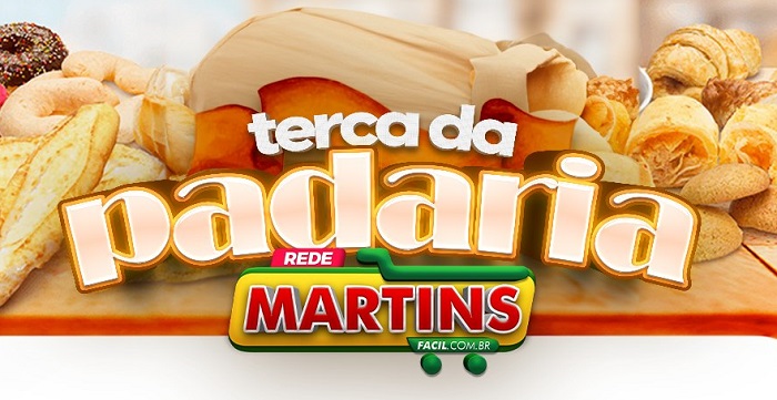 Terça da Padaria com ofertas exclusivas no Clube de Vantagens Martinsfácil