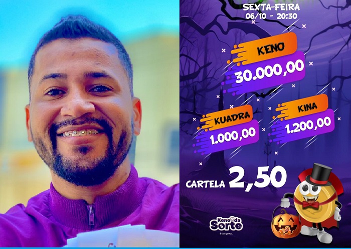 Tem mais de R$ 30 mil esperando por você. Batatinha da Loja do Pé Quente explica tudo