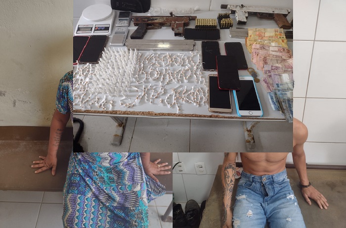 Mandado: Mãe, filho e jovem detidos na Baixada, em Sooretama