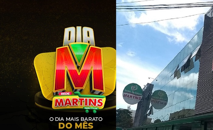 Dia M. Chegou o dia mais barato do mês no Martinsfácil!