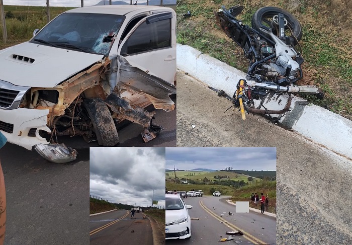 Motociclista morre em acidente em Rio Bananal. Corpo levado para o SML de Linhares
