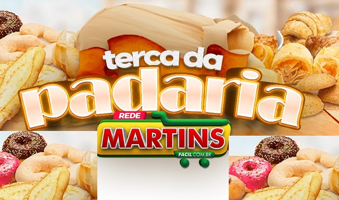 Lista da Terça da Padaria imperdível no Martinsfácil
