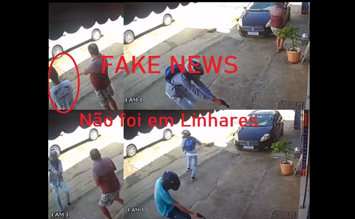 Falsa notícia de homicídio viraliza como se fosse em Linhares