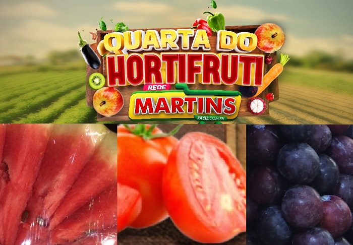 Quarta do Hortifrúti: Vamos aproveitar a lista e economizar no Martinsfácil